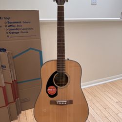 Fender CD-60S LH Dreadnought Left-Handed Acoustic Guitar