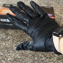 Guantes De Nitrilo Todas Las Tallas 