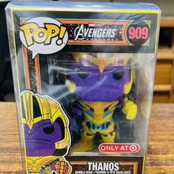 Thanos BLACKLIGHT FUNKO POP