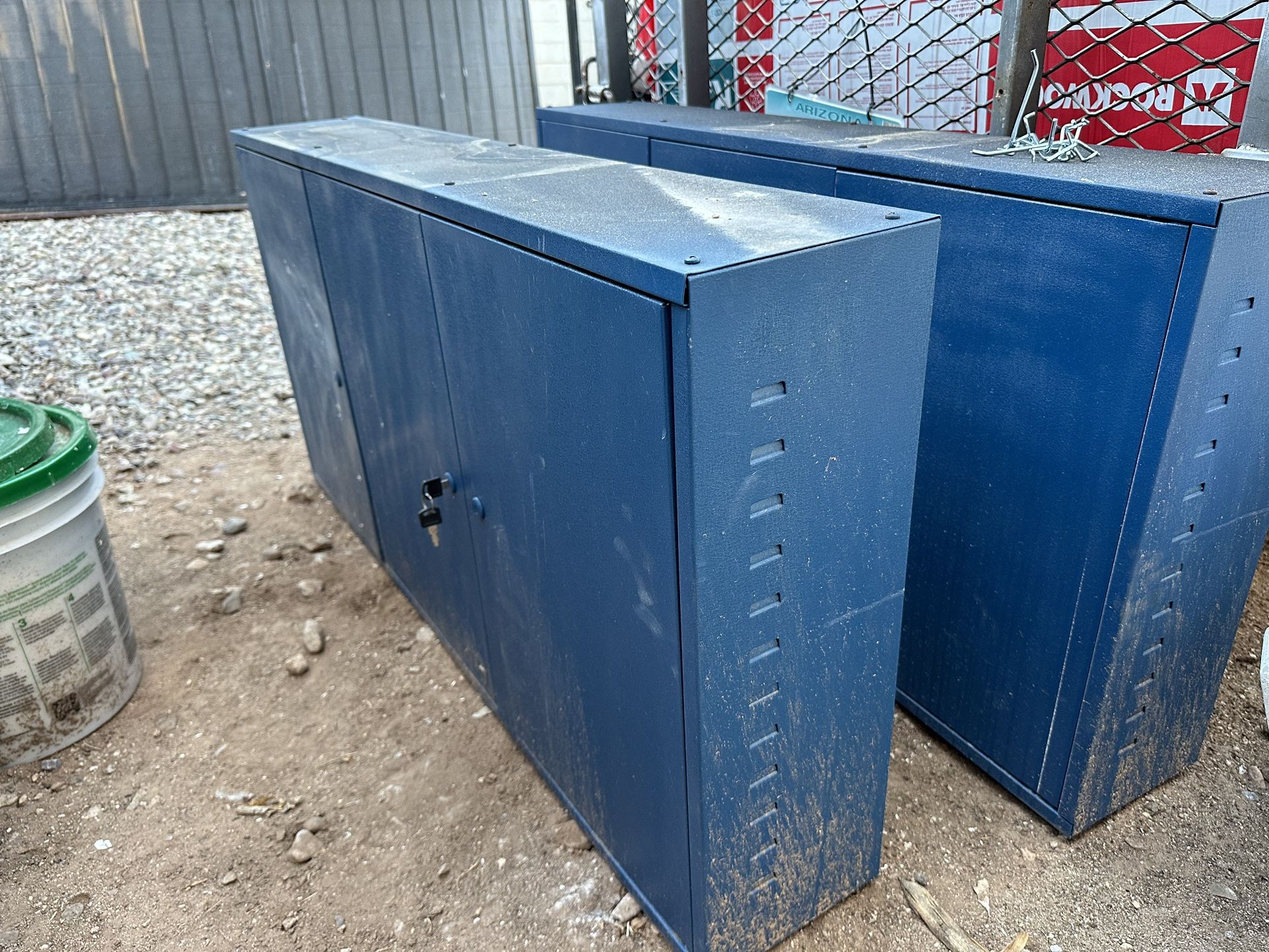 2 Metal Cabinets