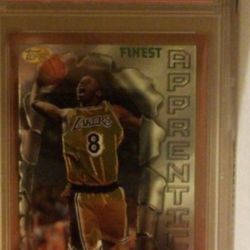 1996 Topps Finest Kobe Bryant Rookie PSA 10 Grm Mint