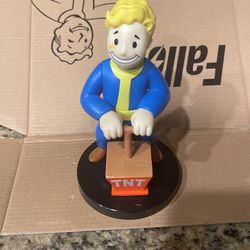 Fallout Vault Boy Demolitions Perk Small Statue