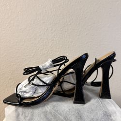 black heels