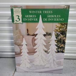 New Set Of 3 White Christmas Trees - New https://offerup.com/redirect/?o=T3Blbi5ib3g=