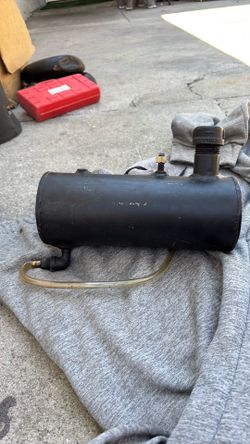 Mini bike cylinder gas tank