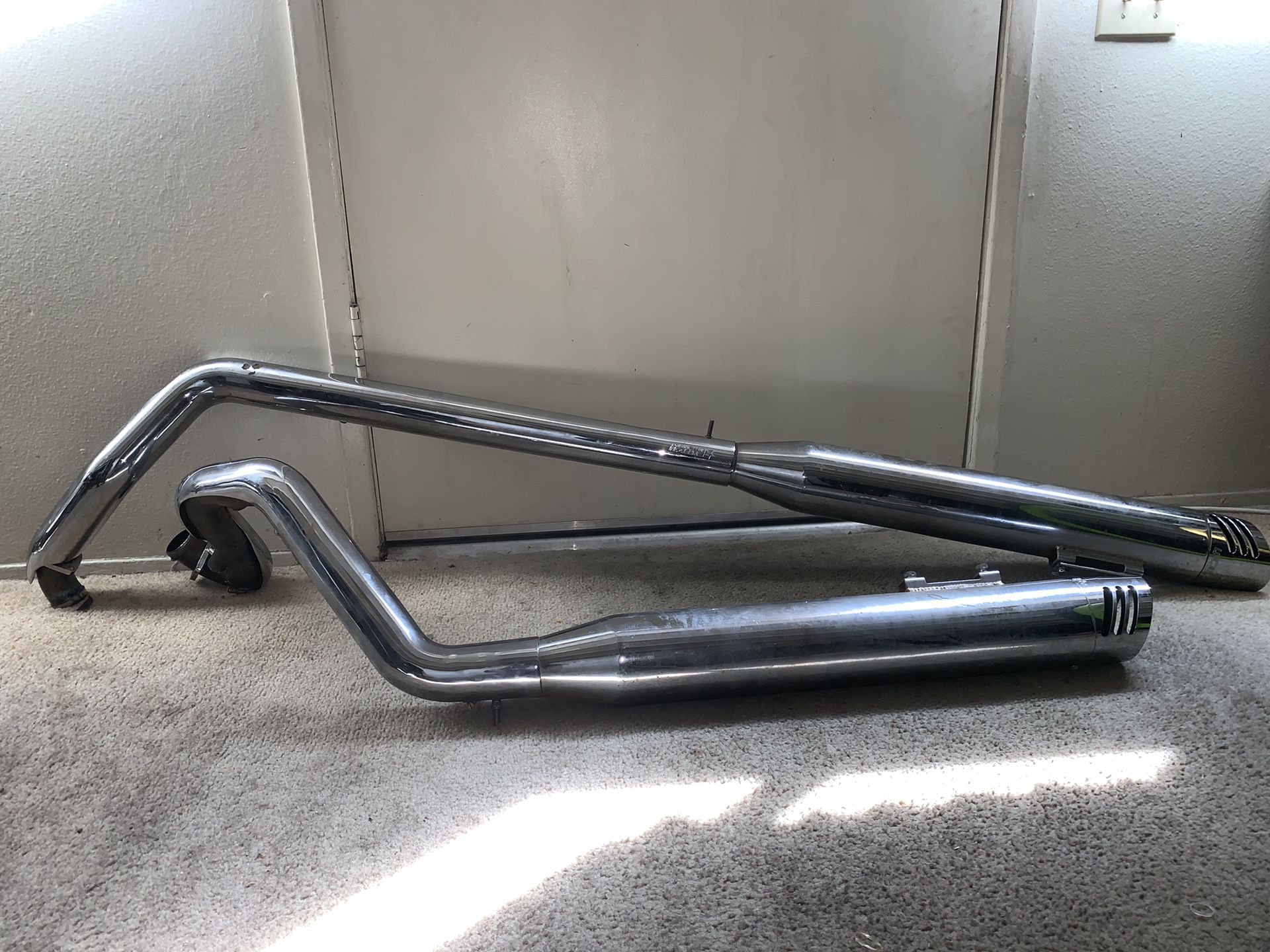 Freedom Racing Dual Exhaust Pipes