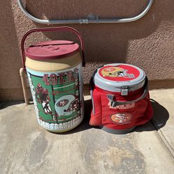Vintage 49ers Coolers