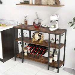 Wine rack bar