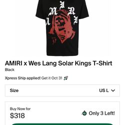 Amiri X Wes Lang Shirt 