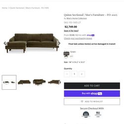 Sectional Couch With Delivery 