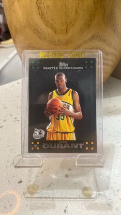 Kevin Durant Topps Rookie Card Seattle SuperSonics