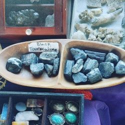 Black Tourmaline.... $4 Each Piece