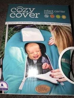 Cozy Cover Infant Carrier Cover - Teal