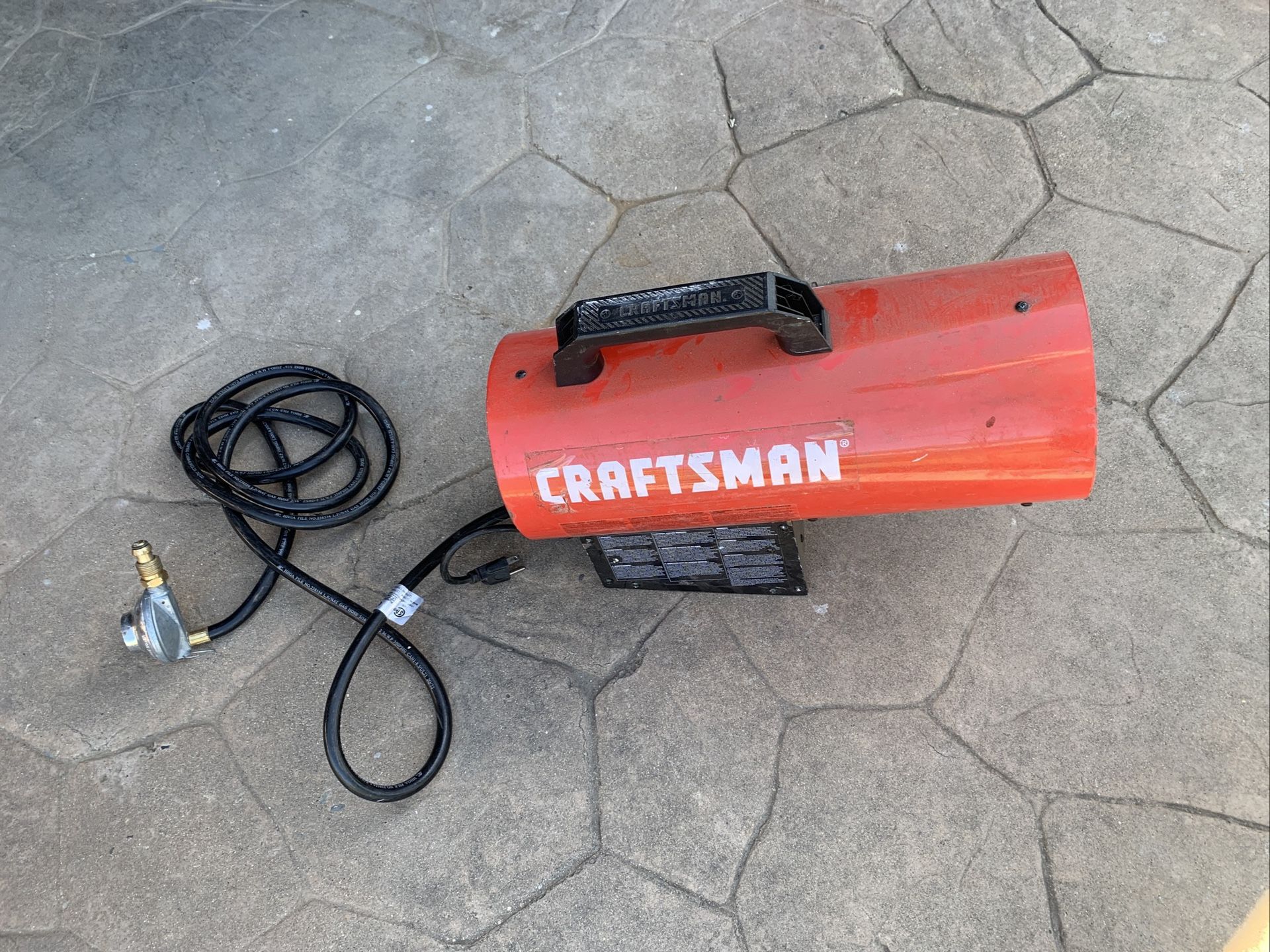 CRAFTSMAN 60000BTU Outdoor Portable Forced Air Propane Heater for Sale