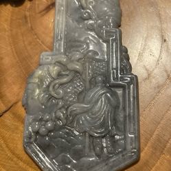 Certified grade A Jade, Wise man on path between good and evil