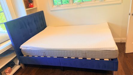 Boys men full size bed Blue