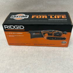 Rigid 3 x 18” belt sander new in box model R27401