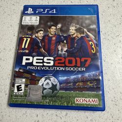 Pro Evolution Soccer 2017 PES PS4