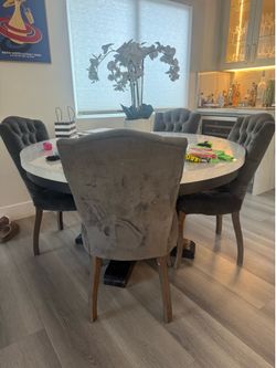 All 4 chairs for sale, great condition  only 1 year old