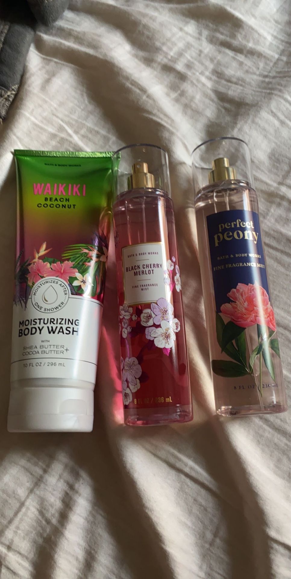 Bath and Body Work Perfumes and body wash