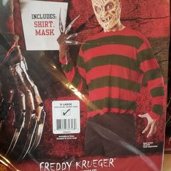 Freddy Krueger Adult Costume.  Men's