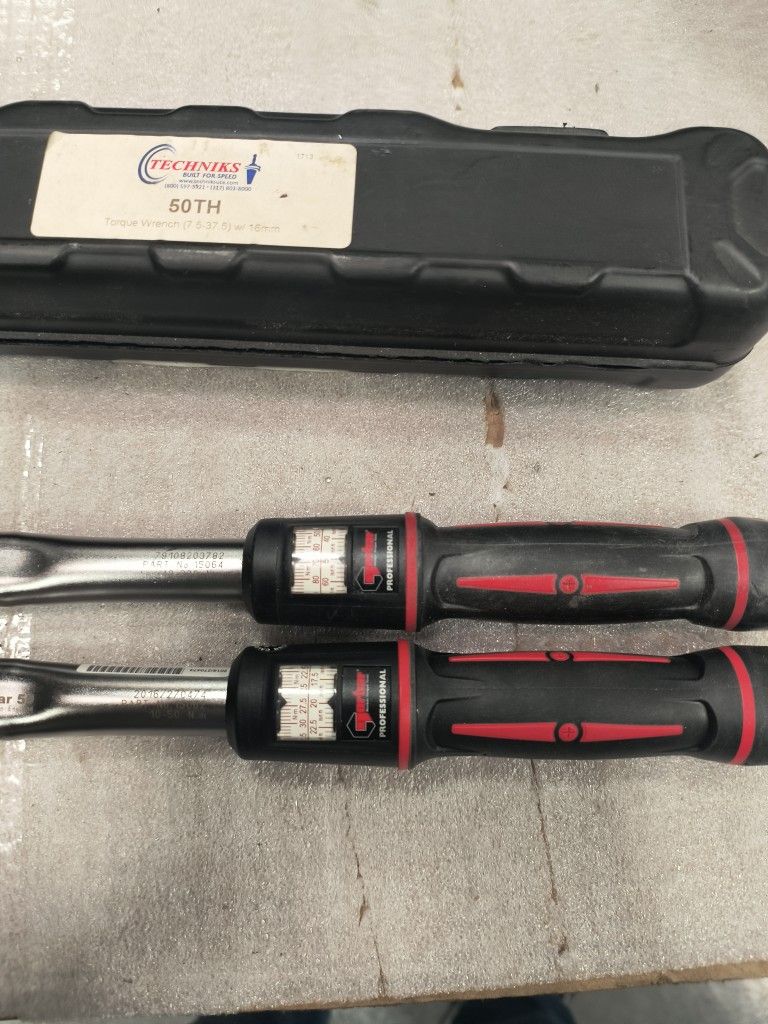 Techniks Norbar Torque Wrenches.