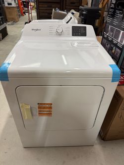 Whirpool 7.0 cu. ft. Vented Front Load Electric Dryer in White with Adaptive Dry