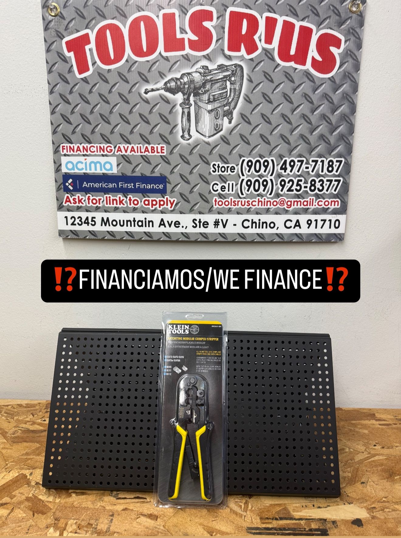 KLEIN Ratcheting Modular Crimper/Stripper**(FINANCIAMOS/WE FINANCE)**