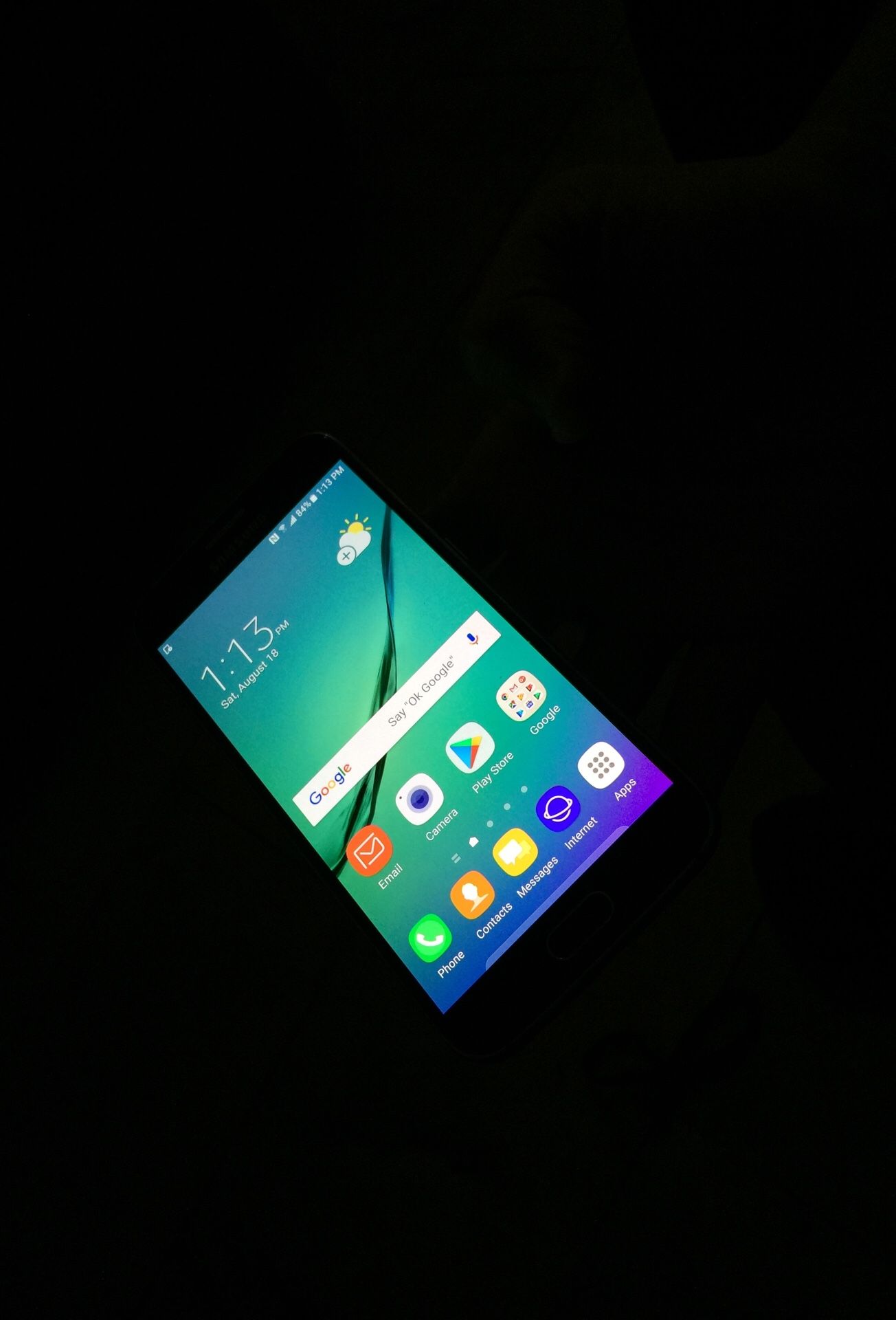 SAMSUNG GALAXY S6 works great great condition...carrier T-Mobile