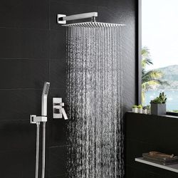 Rain Shower with Hand shower 12" and 10"