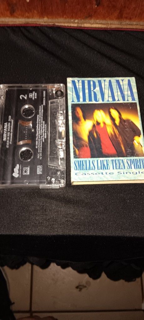 Nirvana Teen Spirit Cassette Single