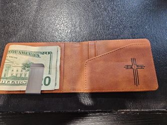 Leather Money Clip