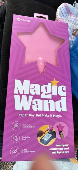 Magic wand for credit card