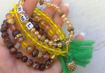 RML Pineapple Kandi: rave wear, festival fashion, rave bracelets,  accessories, edm music, plur, pink, countdown, nye for Sale in San Diego,  CA - OfferUp