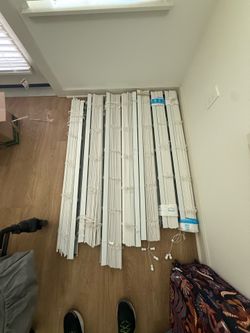 White window blinds for sale