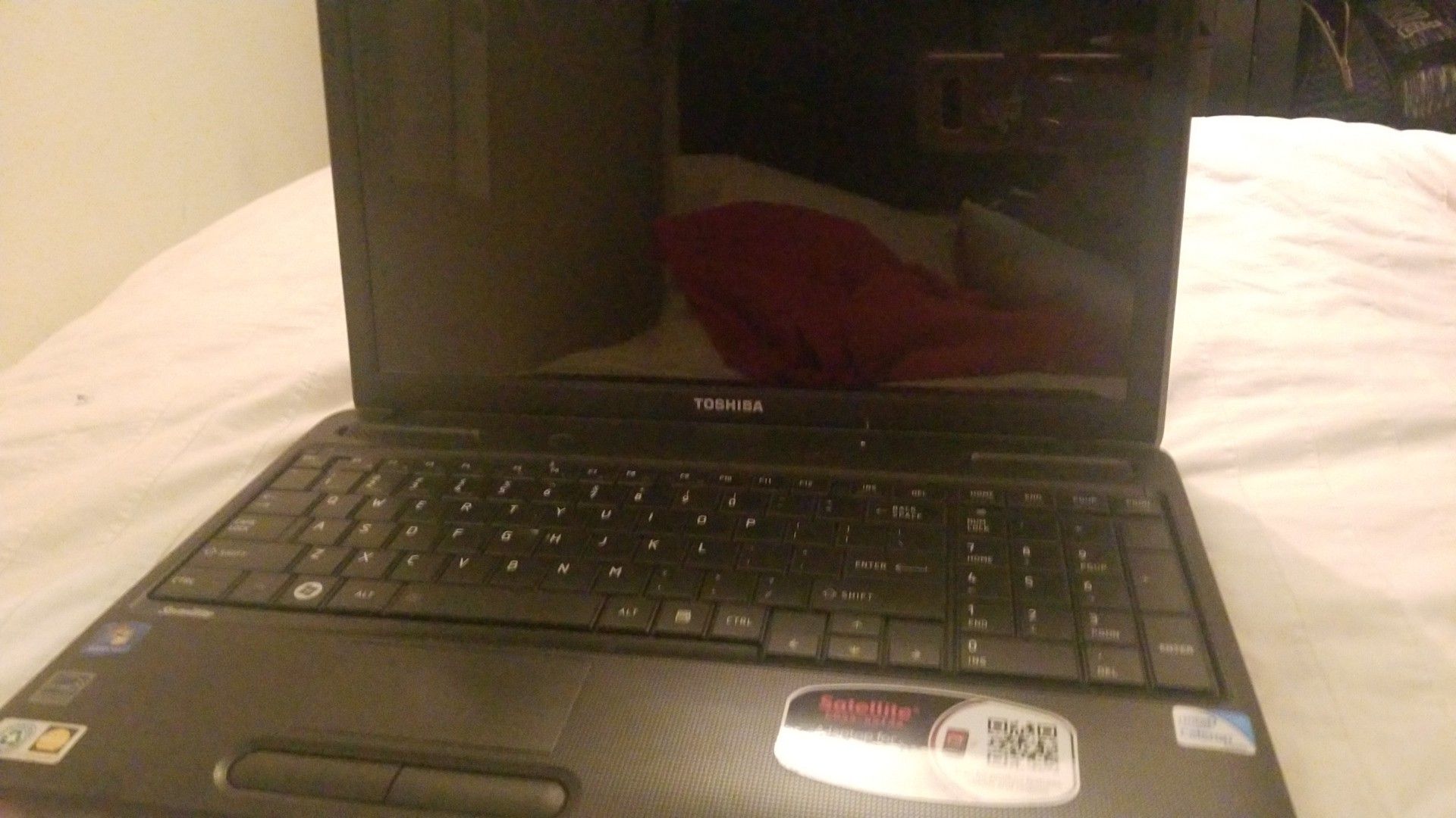 Toshiba Laptop with charger