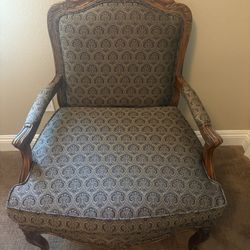 Aubergine Bergere Chair