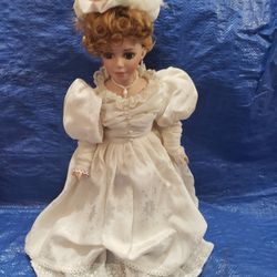 Porcelain Doll 17"
