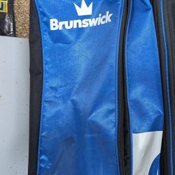 Brunswick 3-ball bag...EUC