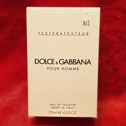 Dolce And Gabbana New Tester Many brands of new perfume available for men or women, single bottles or gift sets, body sprays and lotion available 