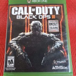 Call Of Duty Black Ops lll For Xbox One Game