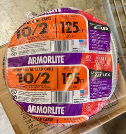 Southwire Armorlite 10/2 Solid Metal Clad Lite Cable 125 FT