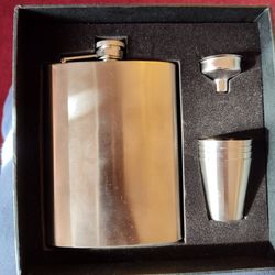 Hip Flask Gift Set