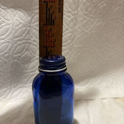 Vintage Phillips Milk Of Magnesia Clay Blue Bottle