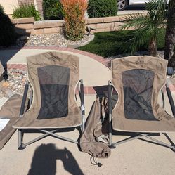 Alps camping chairs
