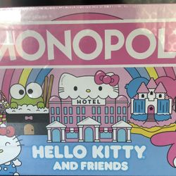 Brand New Hello Kitty & Friends Monopoly 
