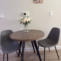 Dining Table For Two And 2 Chair 