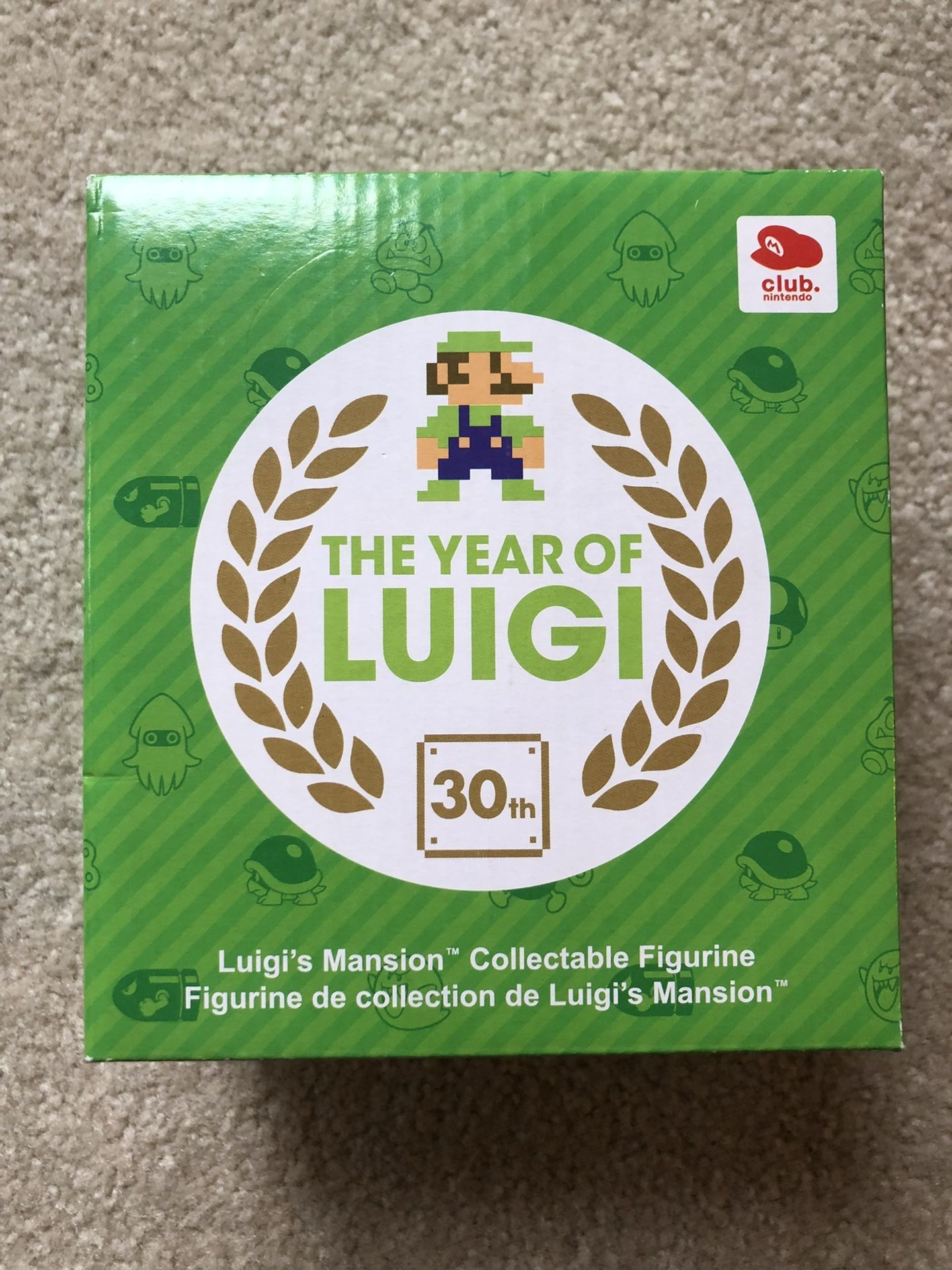 Year Of Luigi Club Nintendo Figure