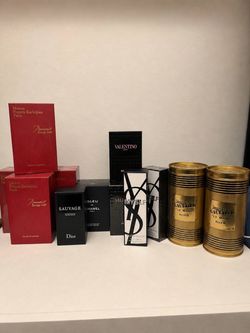 Colognes YSL, Dior, Baccarat +