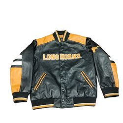 University of Texas Leather Jacket $100 (Good Condition) Size L 